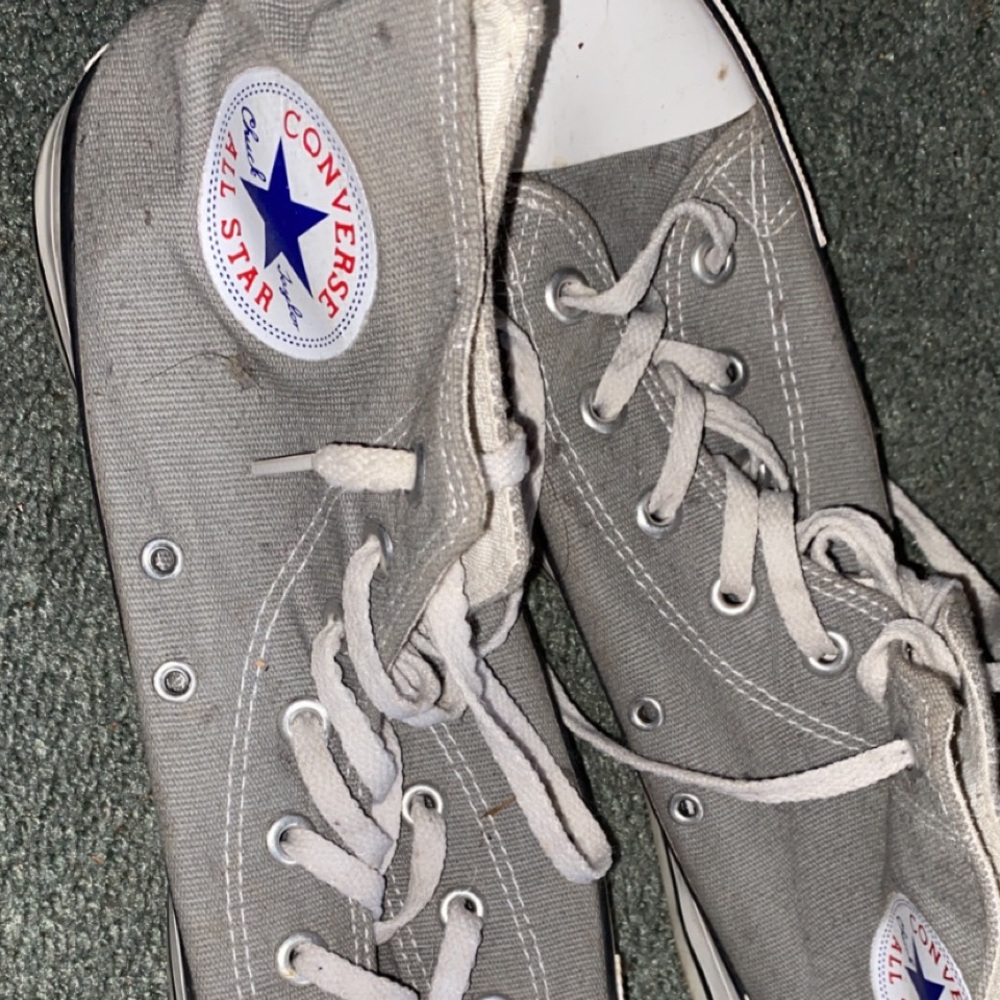 Grey Converse